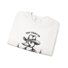 Load image into Gallery viewer, Duck Small Town Unisex Sweatshirt
