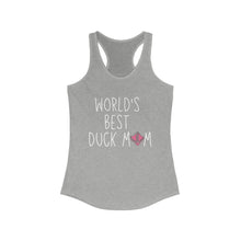 Load image into Gallery viewer, World&#39;s Best Duck Mom Women&#39;s Tank
