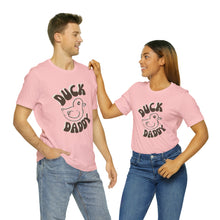 Load image into Gallery viewer, Retro Duck Daddy Plain Short Sleeve Tee
