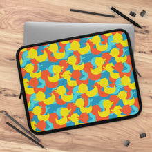 Load image into Gallery viewer, Cheerful Ducky Laptop Sleeve
