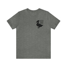 Load image into Gallery viewer, Crested Duck Dad Unisex Short Sleeve Tee
