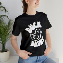 Load image into Gallery viewer, Retro Duck Daddy Plain Short Sleeve Tee
