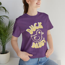 Load image into Gallery viewer, Retro Duck Daddy Plain Short Sleeve Tee
