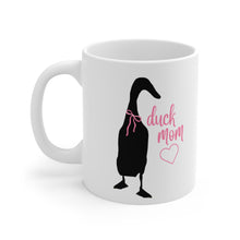 Load image into Gallery viewer, Runner Duck Mom Ceramic Mug —  11oz

