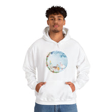 Load image into Gallery viewer, Vintage Winter Ducks Hooded Sweatshirt
