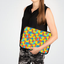 Load image into Gallery viewer, Cheerful Ducky Laptop Sleeve
