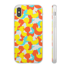 Load image into Gallery viewer, Cheerful Ducky Flexi Phone Case
