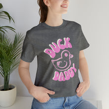 Load image into Gallery viewer, Retro Duck Daddy Plain Short Sleeve Tee
