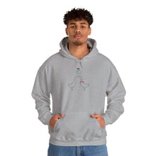 Load image into Gallery viewer, Hoodie - Ducks Kissing Under Mistletoe Holiday Sweatshirt
