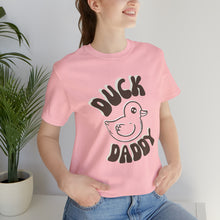 Load image into Gallery viewer, Retro Duck Daddy Plain Short Sleeve Tee
