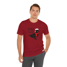 Load image into Gallery viewer, Duck Santa Hat Tee for Duck Lovers and Farm Enthusiasts
