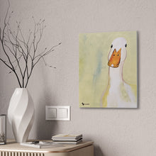 Load image into Gallery viewer, Canvas Print Duck Art

