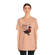 Load image into Gallery viewer, Duck Santa Hat Tee for Duck Lovers and Farm Enthusiasts
