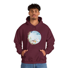 Load image into Gallery viewer, Vintage Winter Ducks Hooded Sweatshirt
