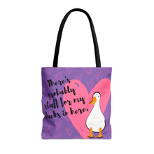 Load image into Gallery viewer, For My Ducks Tote Bag
