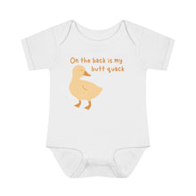 Load image into Gallery viewer, Butt Quack Infant Bodysuit
