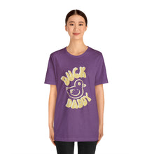 Load image into Gallery viewer, Retro Duck Daddy Plain Short Sleeve Tee
