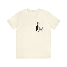 Load image into Gallery viewer, Runner Duck Dad Unisex Short Sleeve Tee
