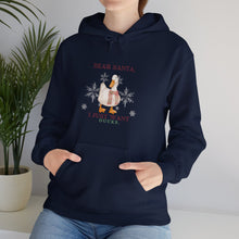 Load image into Gallery viewer, Dear Santa Hooded Sweatshirt
