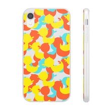 Load image into Gallery viewer, Cheerful Ducky Flexi Phone Case
