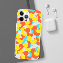 Load image into Gallery viewer, Cheerful Ducky Flexi Phone Case
