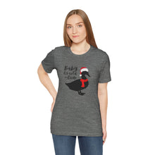 Load image into Gallery viewer, Duck Santa Hat Tee for Duck Lovers and Farm Enthusiasts
