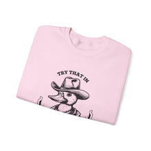 Load image into Gallery viewer, Duck Small Town Unisex Sweatshirt
