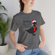Load image into Gallery viewer, Duck Santa Hat Tee for Duck Lovers and Farm Enthusiasts
