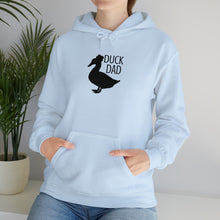 Load image into Gallery viewer, Crested Duck Dad Unisex Hooded Sweatshirt
