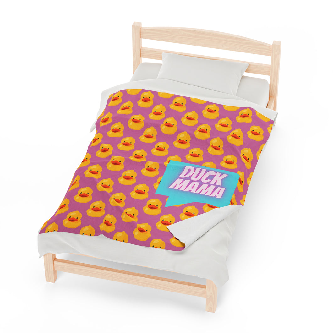 Duck Mama! Neon Blanket