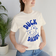 Load image into Gallery viewer, Retro Duck Daddy Plain Short Sleeve Tee
