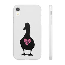 Load image into Gallery viewer, &lt;3 Ducks Flexi Phone Case
