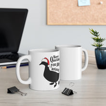 Load image into Gallery viewer, Funny Mug: Merry Quackmas You Filthy Animal
