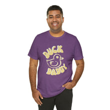 Load image into Gallery viewer, Retro Duck Daddy Plain Short Sleeve Tee
