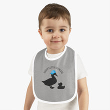 Load image into Gallery viewer, Daddy&#39;s Little Duckling Baby Bib
