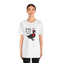 Load image into Gallery viewer, Duck Santa Hat Tee for Duck Lovers and Farm Enthusiasts
