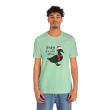 Load image into Gallery viewer, Duck Santa Hat Tee for Duck Lovers and Farm Enthusiasts
