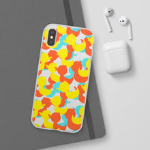 Load image into Gallery viewer, Cheerful Ducky Flexi Phone Case
