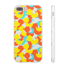 Load image into Gallery viewer, Cheerful Ducky Flexi Phone Case
