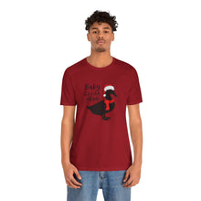 Load image into Gallery viewer, Duck Santa Hat Tee for Duck Lovers and Farm Enthusiasts

