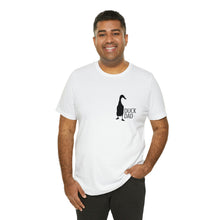 Load image into Gallery viewer, Runner Duck Dad Unisex Short Sleeve Tee
