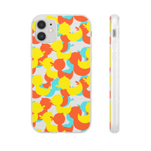 Load image into Gallery viewer, Cheerful Ducky Flexi Phone Case
