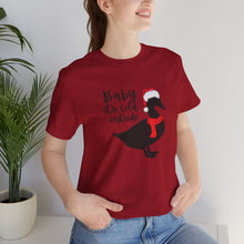 Load image into Gallery viewer, Duck Santa Hat Tee for Duck Lovers and Farm Enthusiasts
