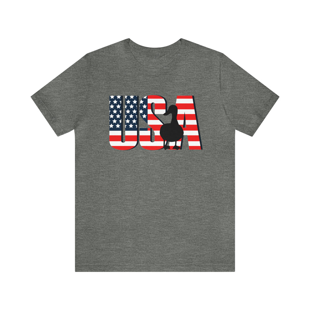 U.S.A. Duck Unisex Short Sleeve Tee