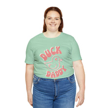 Load image into Gallery viewer, Retro Duck Daddy Plain Short Sleeve Tee
