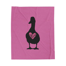 Load image into Gallery viewer, I heart ducks Blanket
