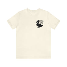 Load image into Gallery viewer, Crested Duck Dad Unisex Short Sleeve Tee
