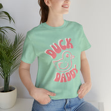 Load image into Gallery viewer, Retro Duck Daddy Plain Short Sleeve Tee
