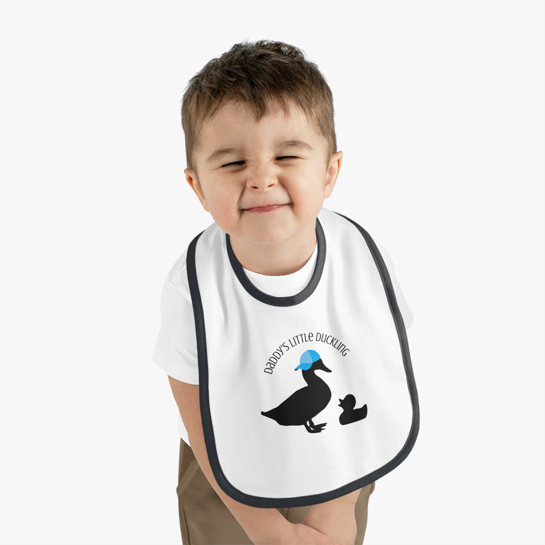 Daddy's Little Duckling Baby Bib