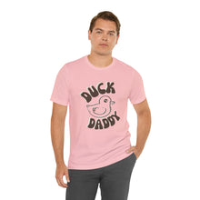 Load image into Gallery viewer, Retro Duck Daddy Plain Short Sleeve Tee
